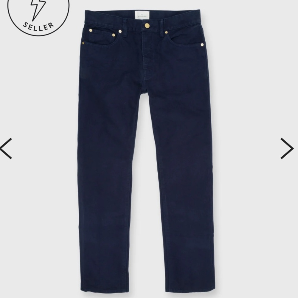 Sid Mashburn Slim Straight 5-Pocket Pant Navy